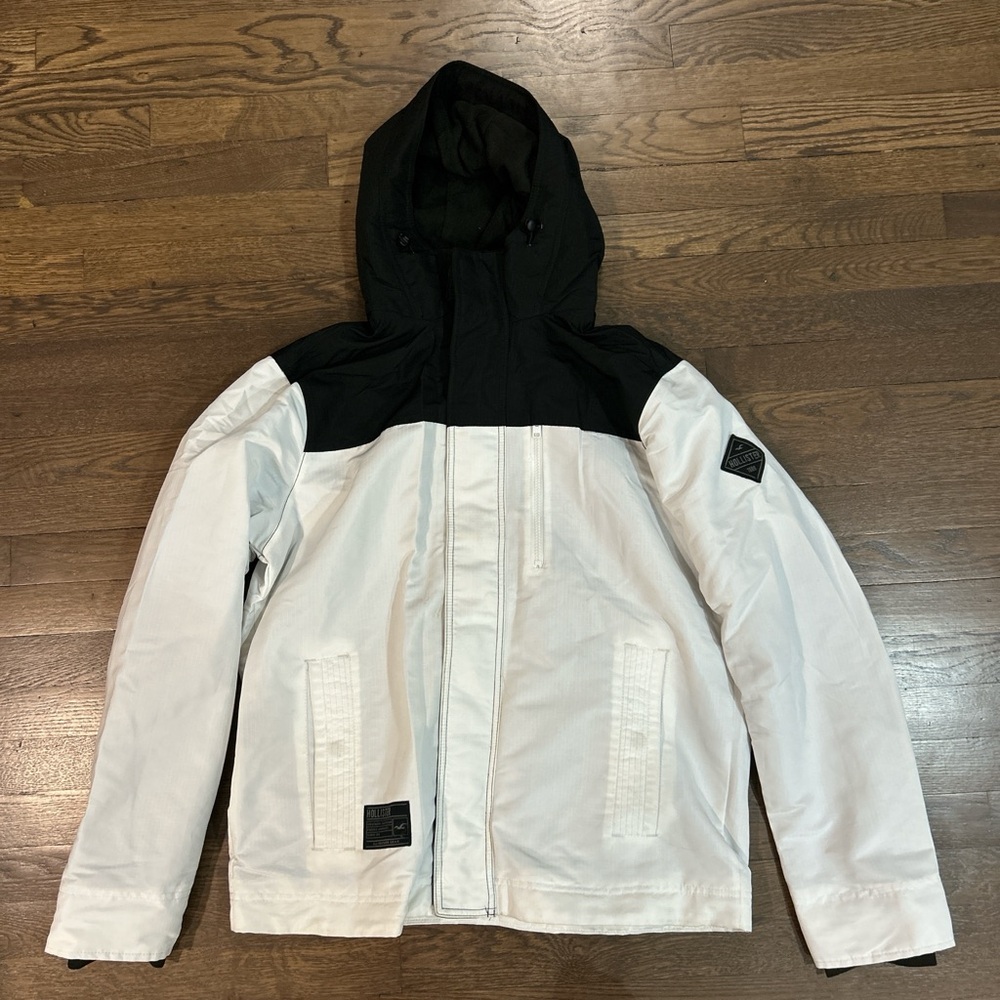 Hollister Stylish Black and White Men's Jacket
